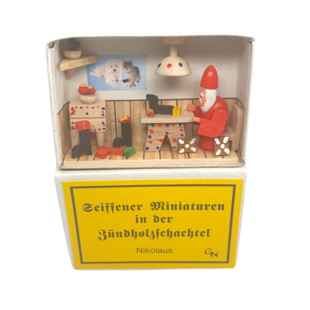 Zündholzschachtel - Nikolaus