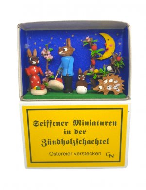 Zündholzschachtel - Ostereier verstecken