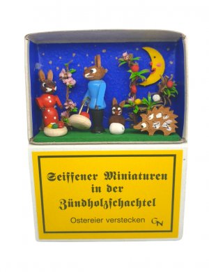 Zündholzschachtel - Ostereier verstecken