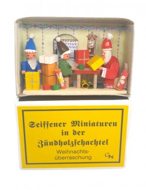 Zündholzschachtel - Weihnachtsüberraschung