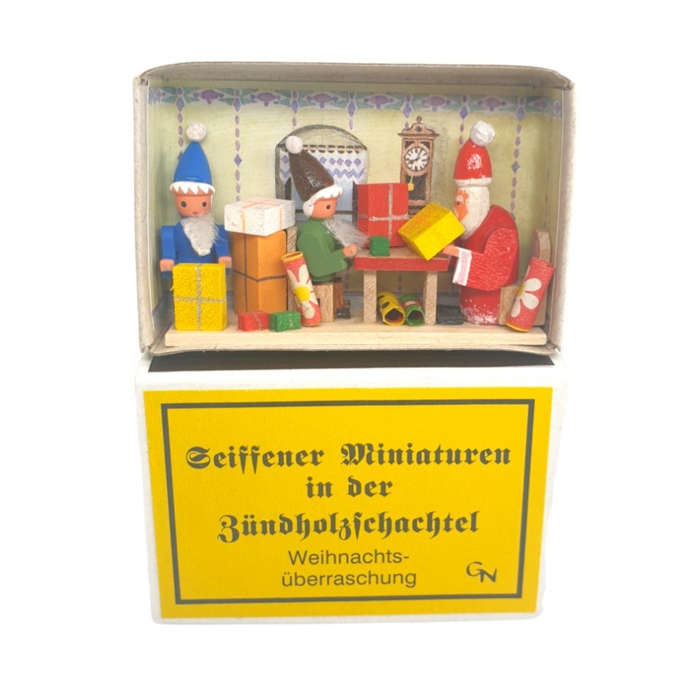 Zündholzschachtel - Weihnachtsüberraschung