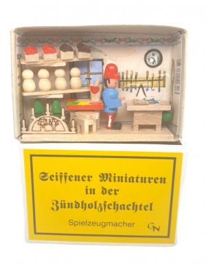 Zündholzschachtel - Spielzeugmacher