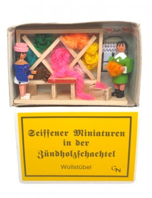 Zündholzschachtel - Wollstübel