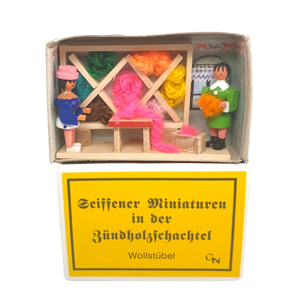 Zündholzschachtel - Wollstübel