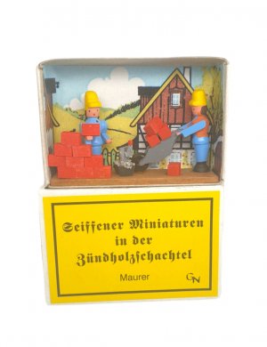 Zündholzschachtel - Maurer