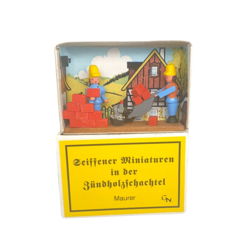 Zündholzschachtel - Maurer