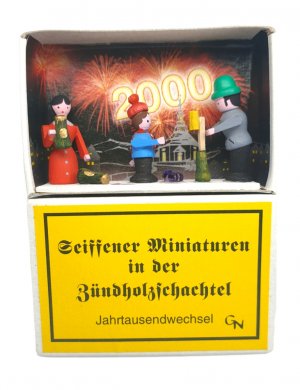 Zündholzschachtel - Jahrtausendwechsel