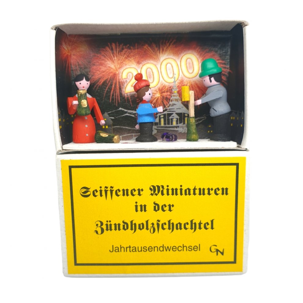 Zündholzschachtel - Jahrtausendwechsel