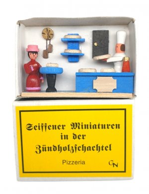 Zündholzschachtel - Pizzeria