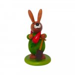 Hase mit Möhre, farbig