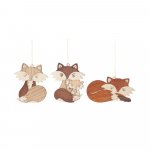 Baumschmuck Fuchs 6-tlg.