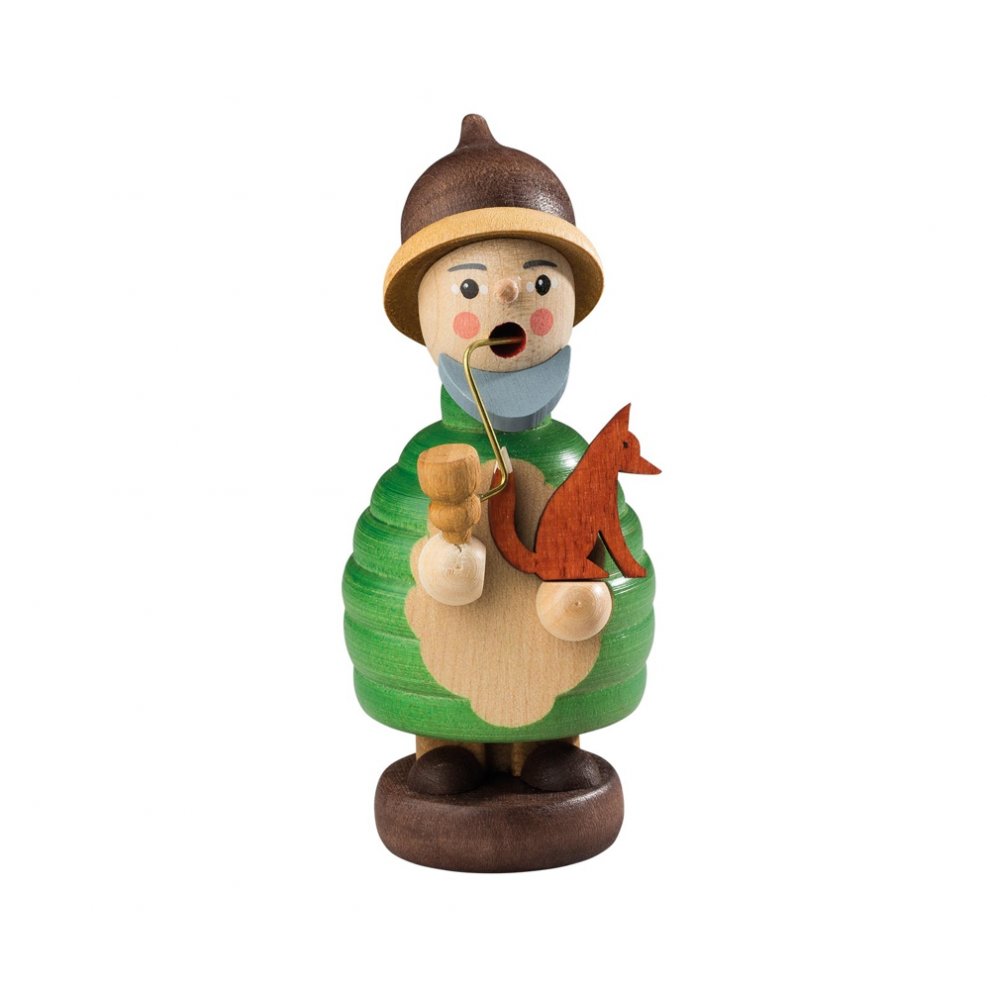 Räuchermann Mini-Wichtel mit Fuchs