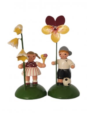 Blumenkinderpaar