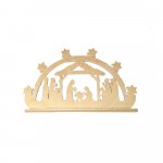 Miniatur Schwibbogen Christi Geburt