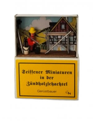 Zündholzschachtel - Gerüstbauer