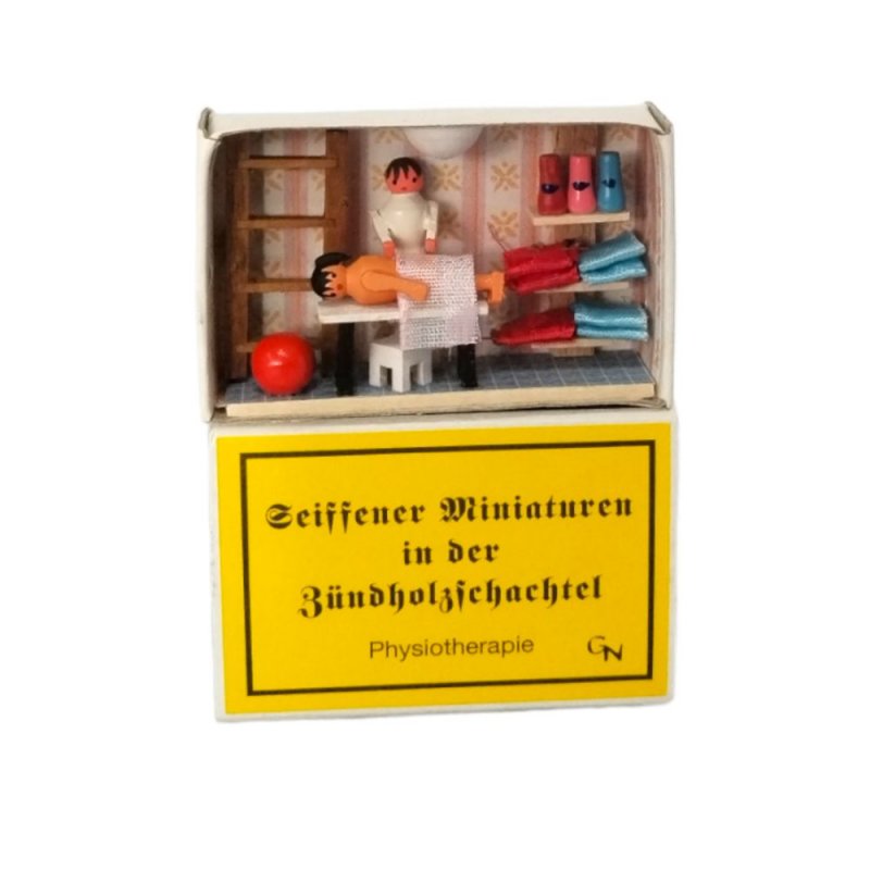 Zündholzschachtel - Physiotherapie