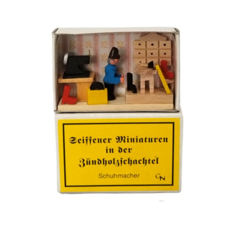 Zündholzschachtel - Schuhmacher