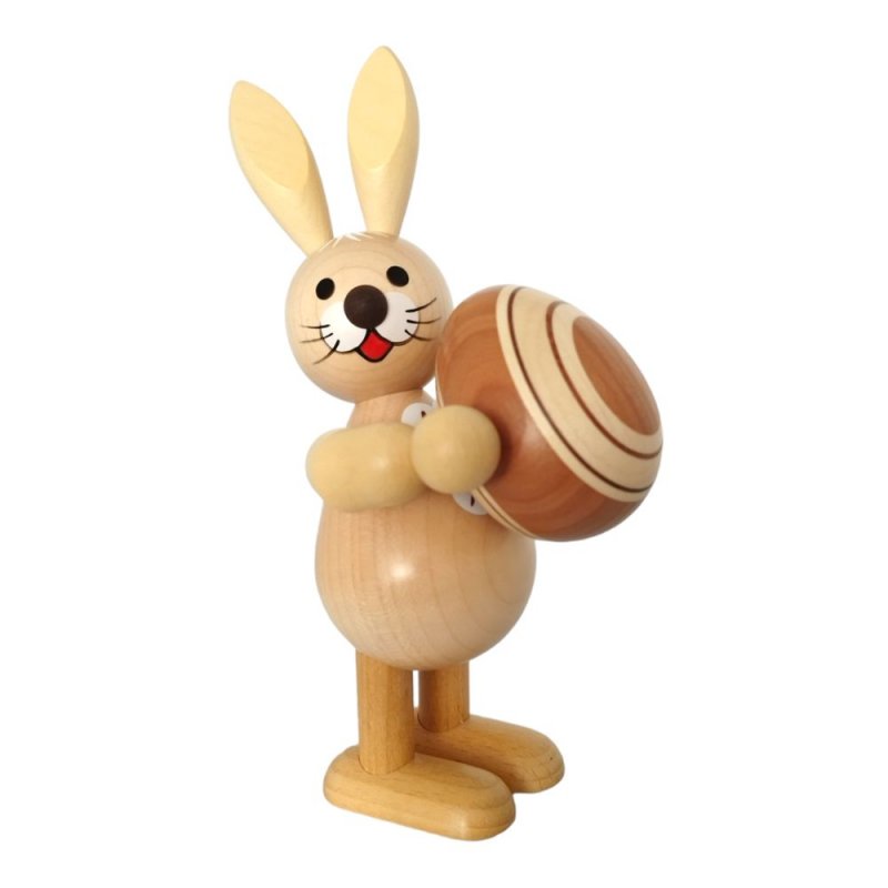 Osterhase mit Osterei, mittel