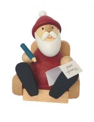 Weihnachtsmann im Sessel