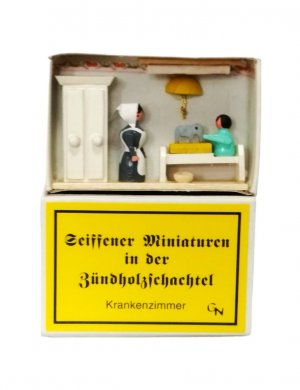 Zündholzschachtel - Krankenzimmer