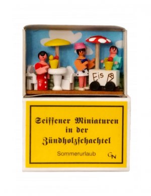 Zündholzschachtel - Sommerurlaub