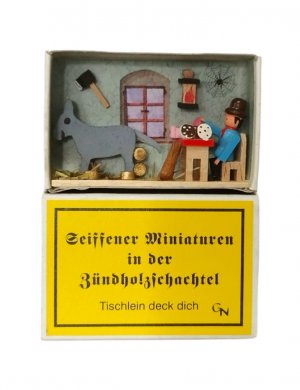 Zündholzschachtel - Tischlein deck dich