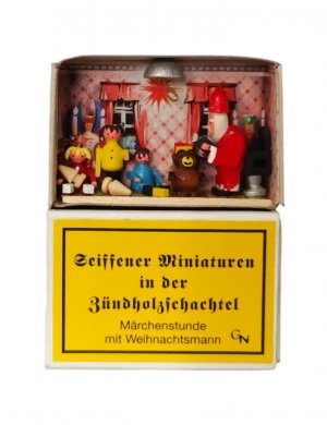 Zündholzschachtel - Märchenstunde mit Weihnachtsmann