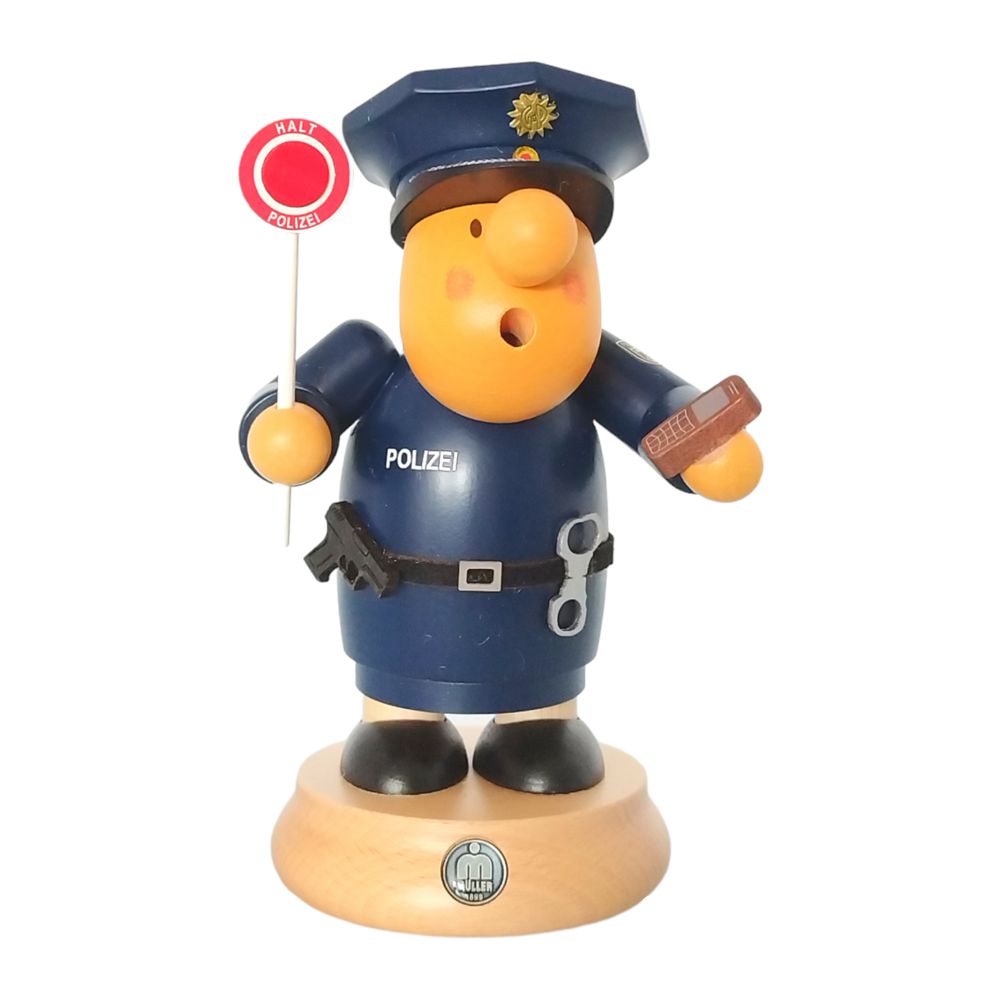 Räuchermann Müllerchen Polizist