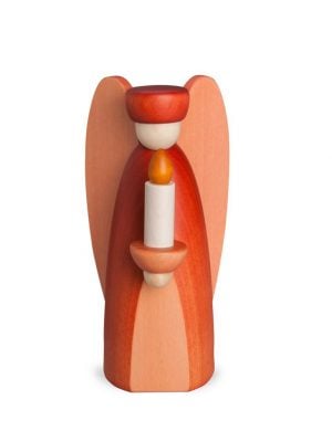 Lichterengel zur Krippe klein, rot