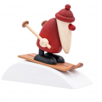Weihnachtsmann auf Ski mit Hügel, Miniaturset 8