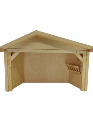 Krippenstall für 12cm Figuren