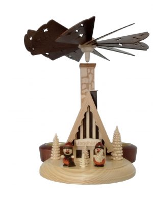 Räucherpyramide Förster mit Baummauser