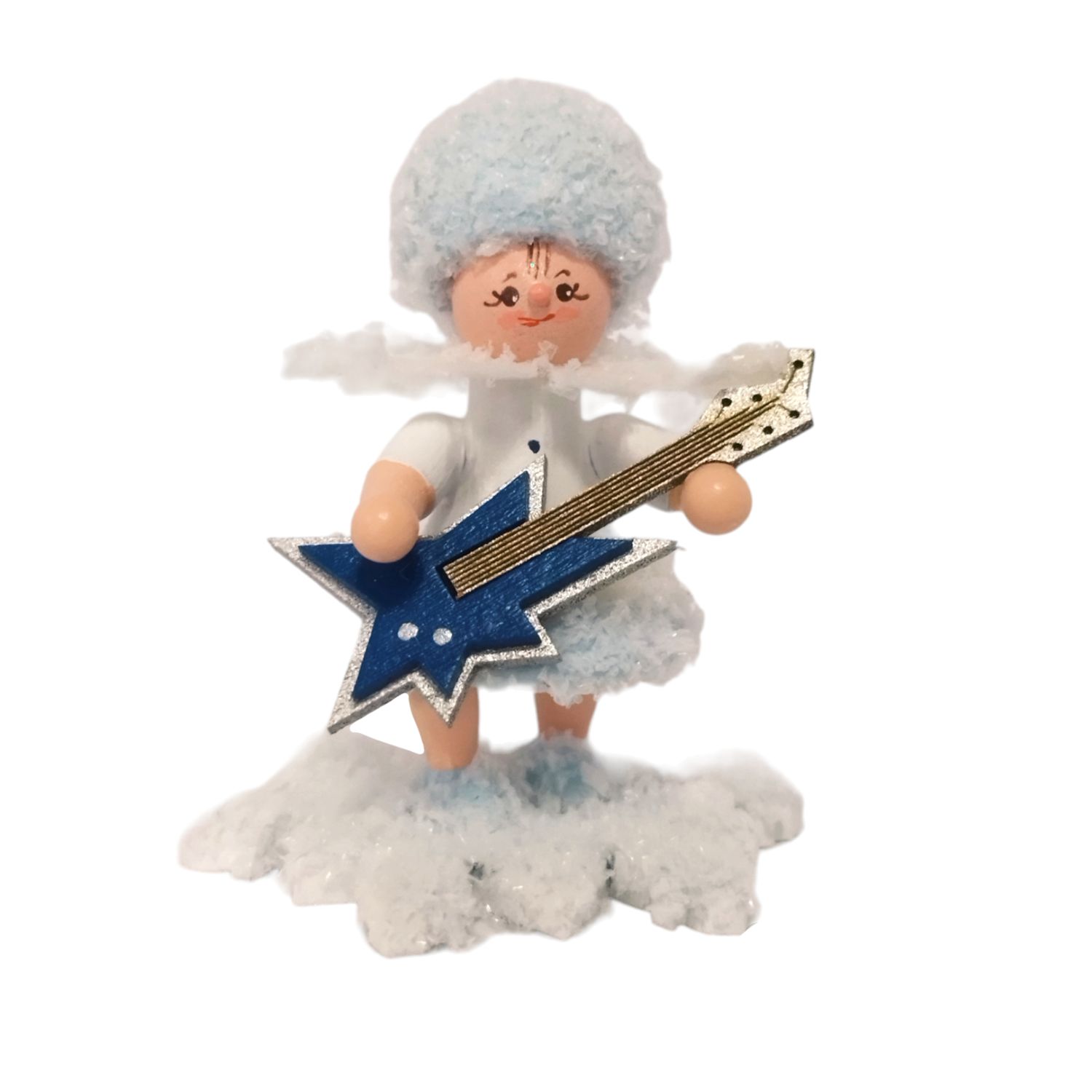 Schneeflöckchen mit E-Gitarre