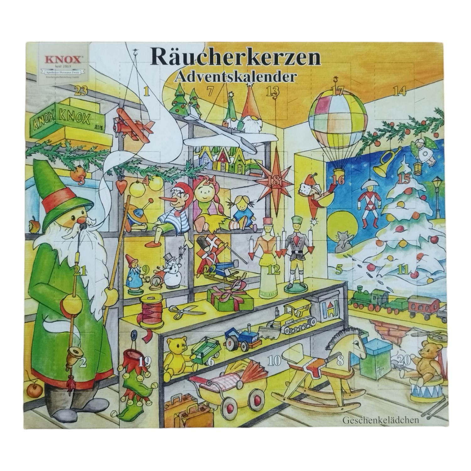 Knox Räucherkerzen Adventskalender 2024