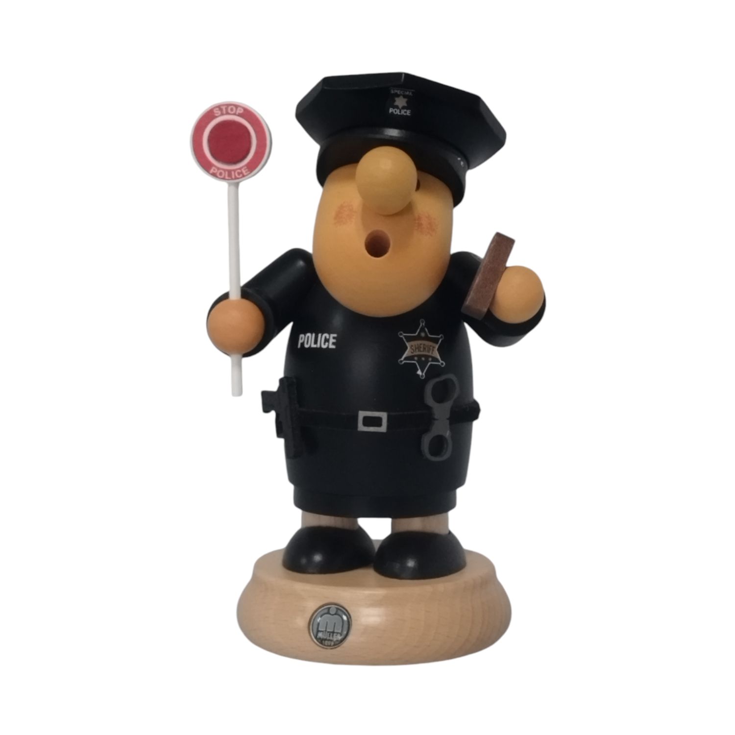 Räuchermann Müllerchen Sheriff