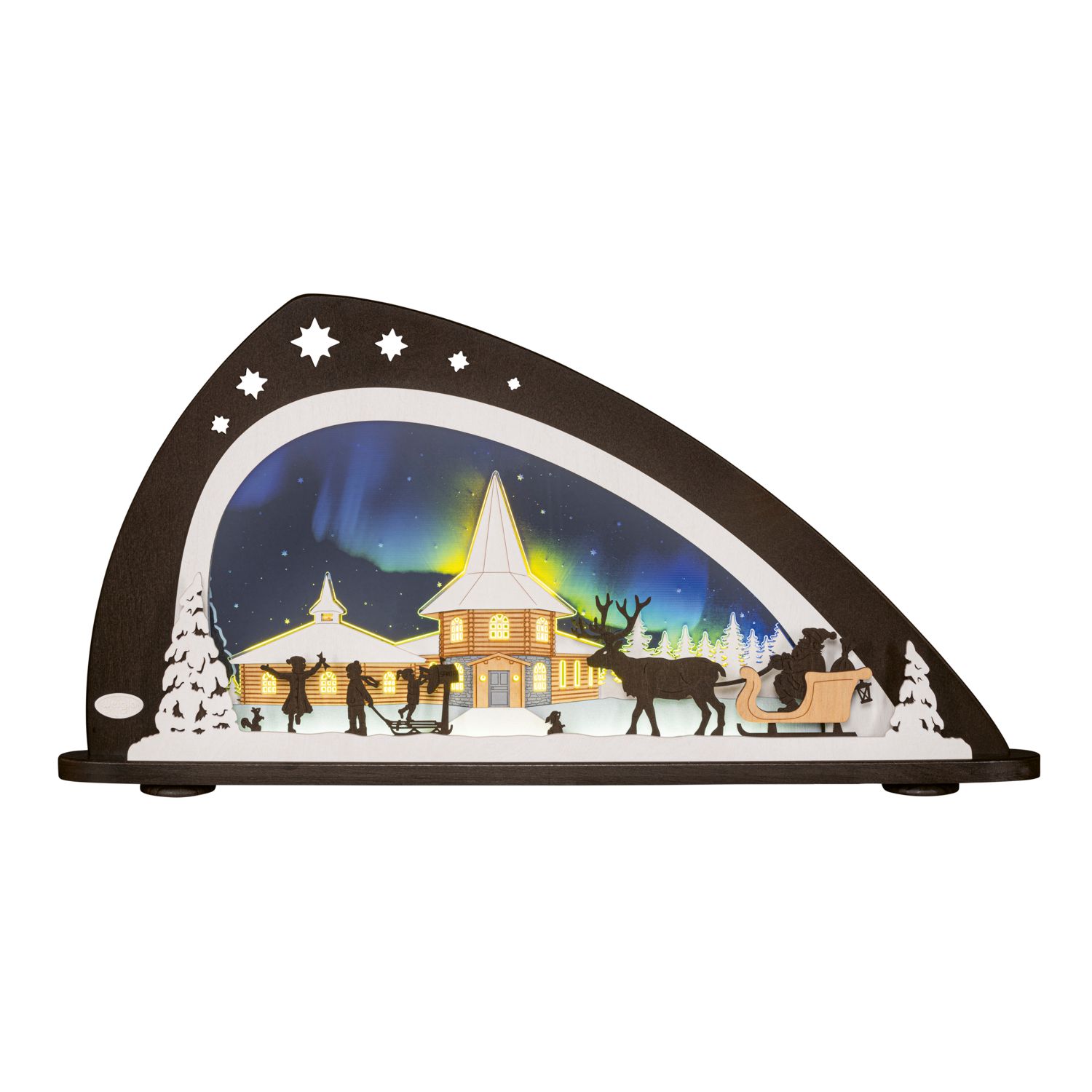 Weihnachten unterm Polarlicht