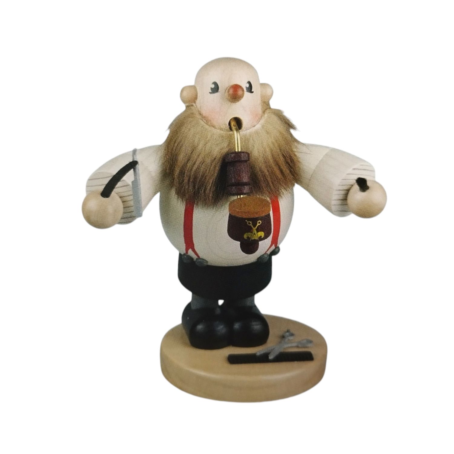 Räuchermann Pfeifenraucher Barbier