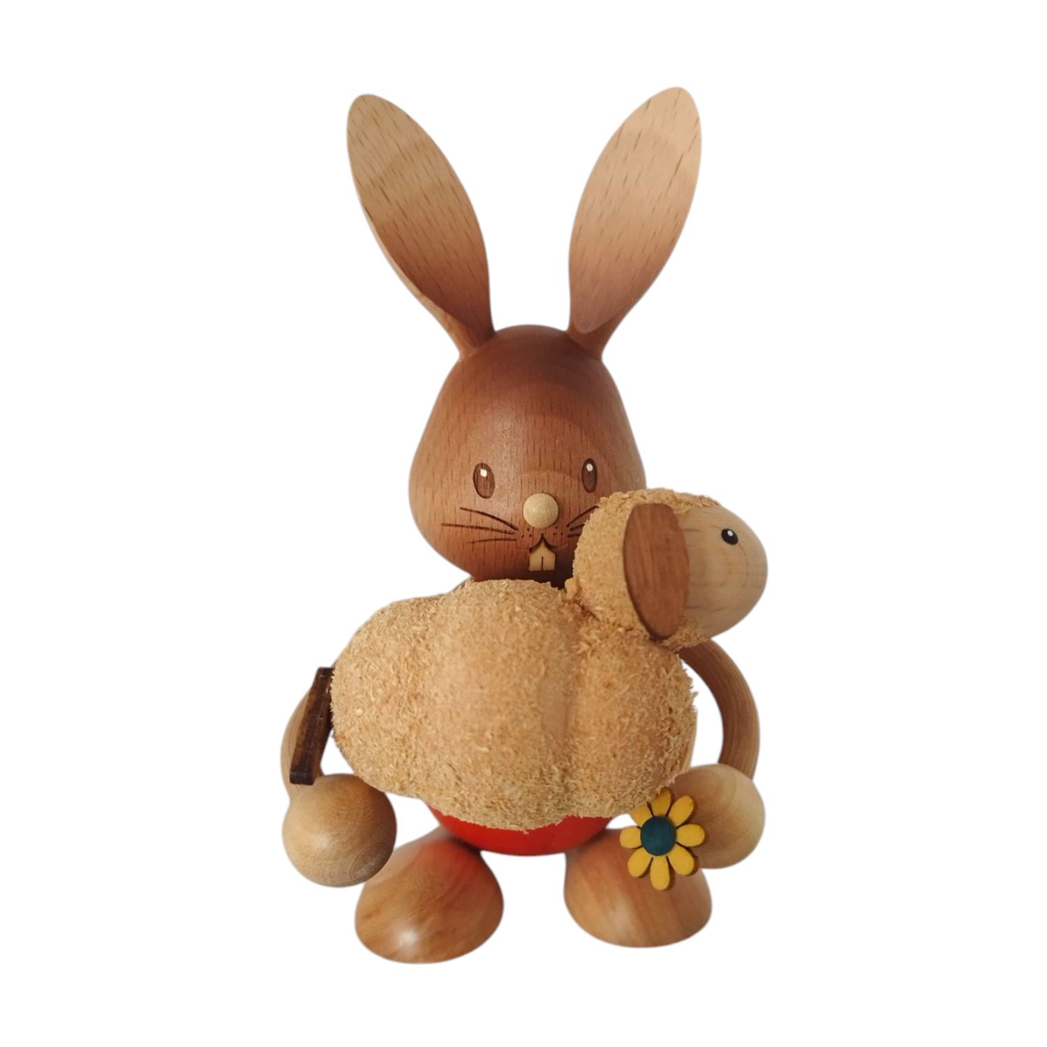 Osterhase Stupsi mit Lamm