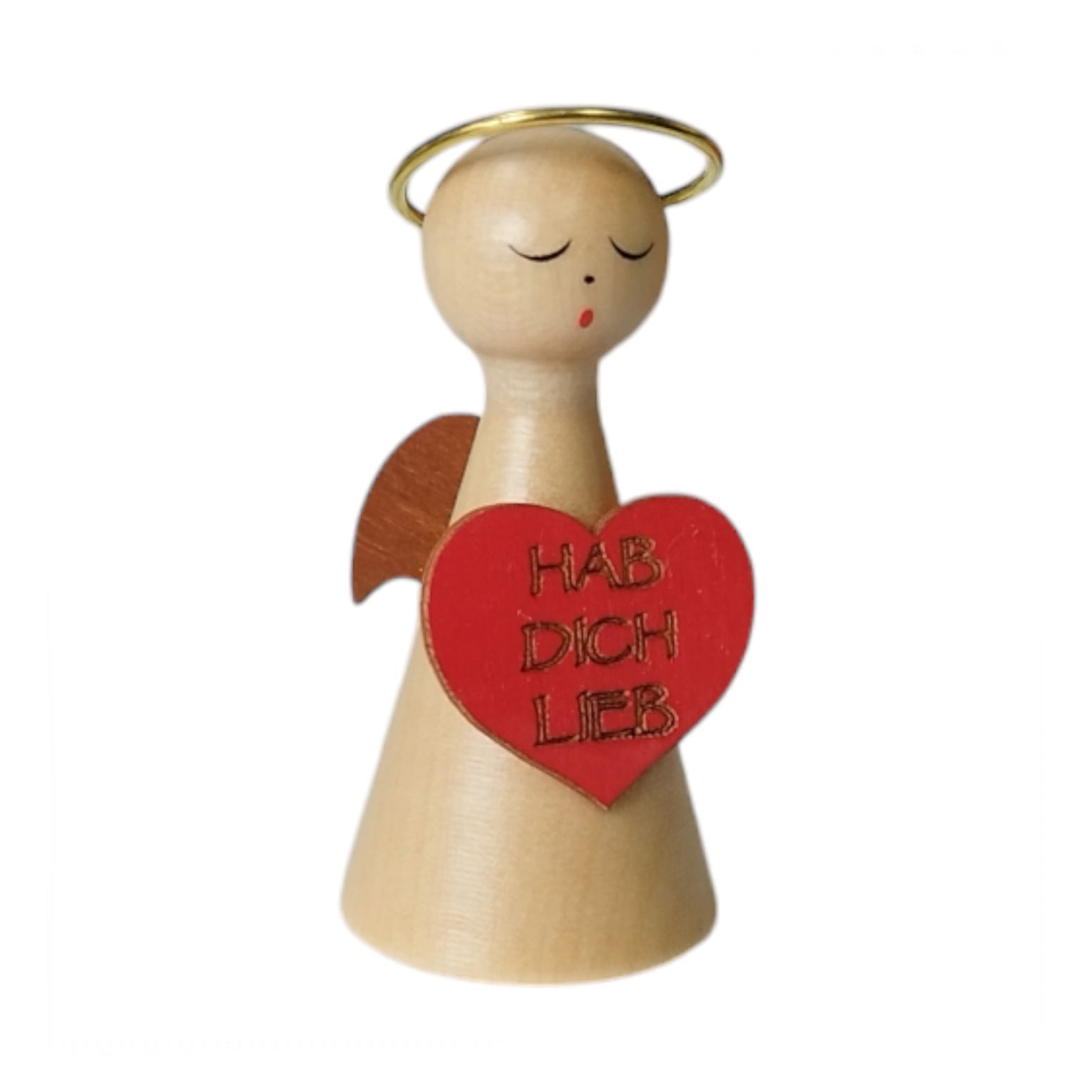 Engel mit "Hab Dich Lieb"