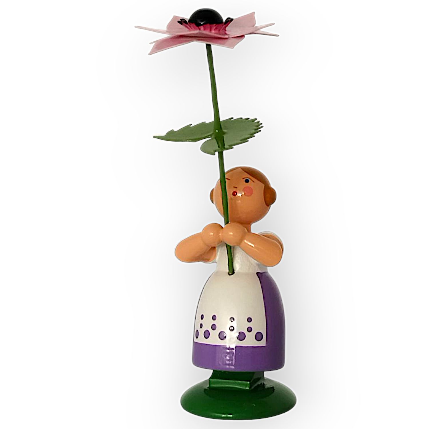 Blumenkind Mädchen mit Anemone