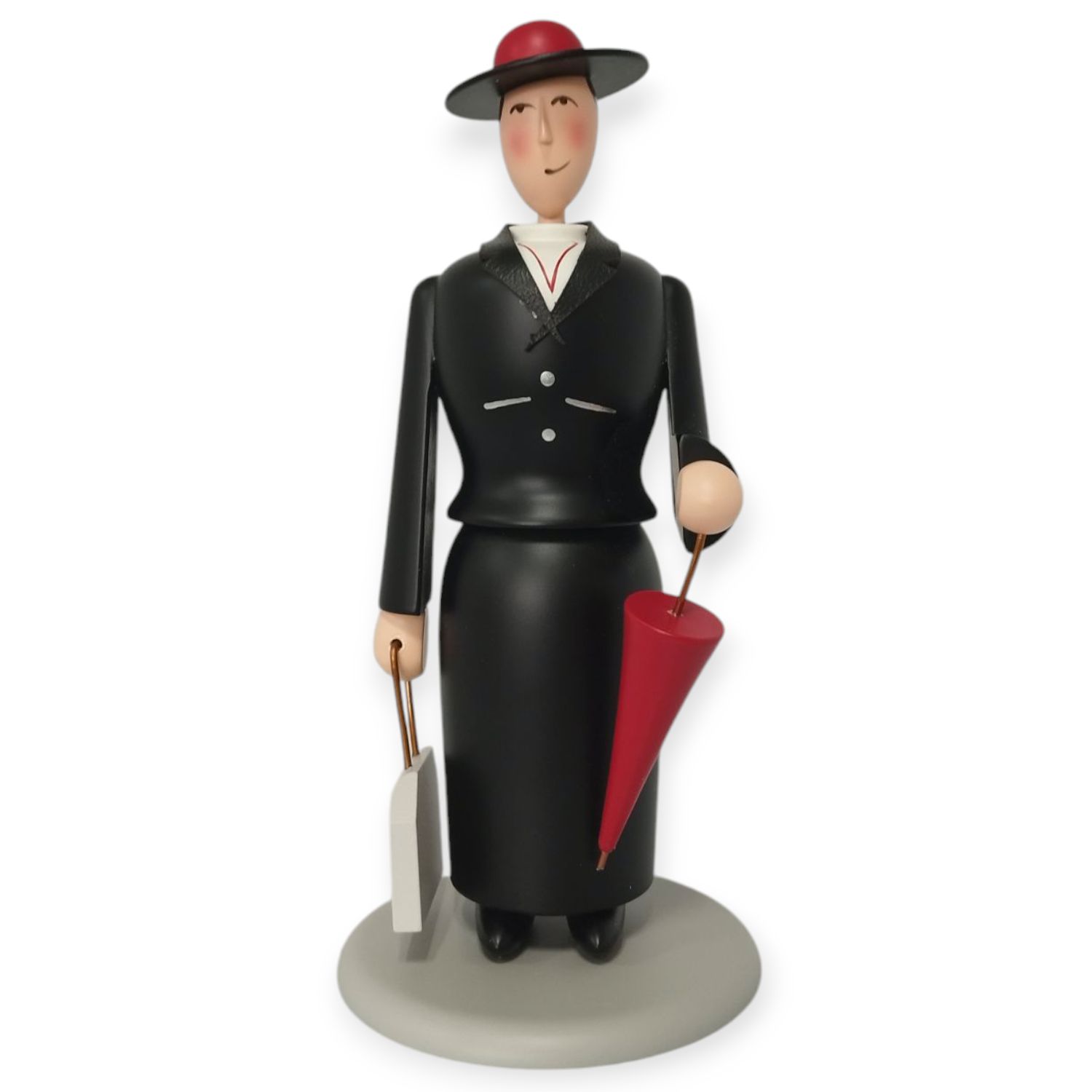 Räucherfigur Finanzprüferin