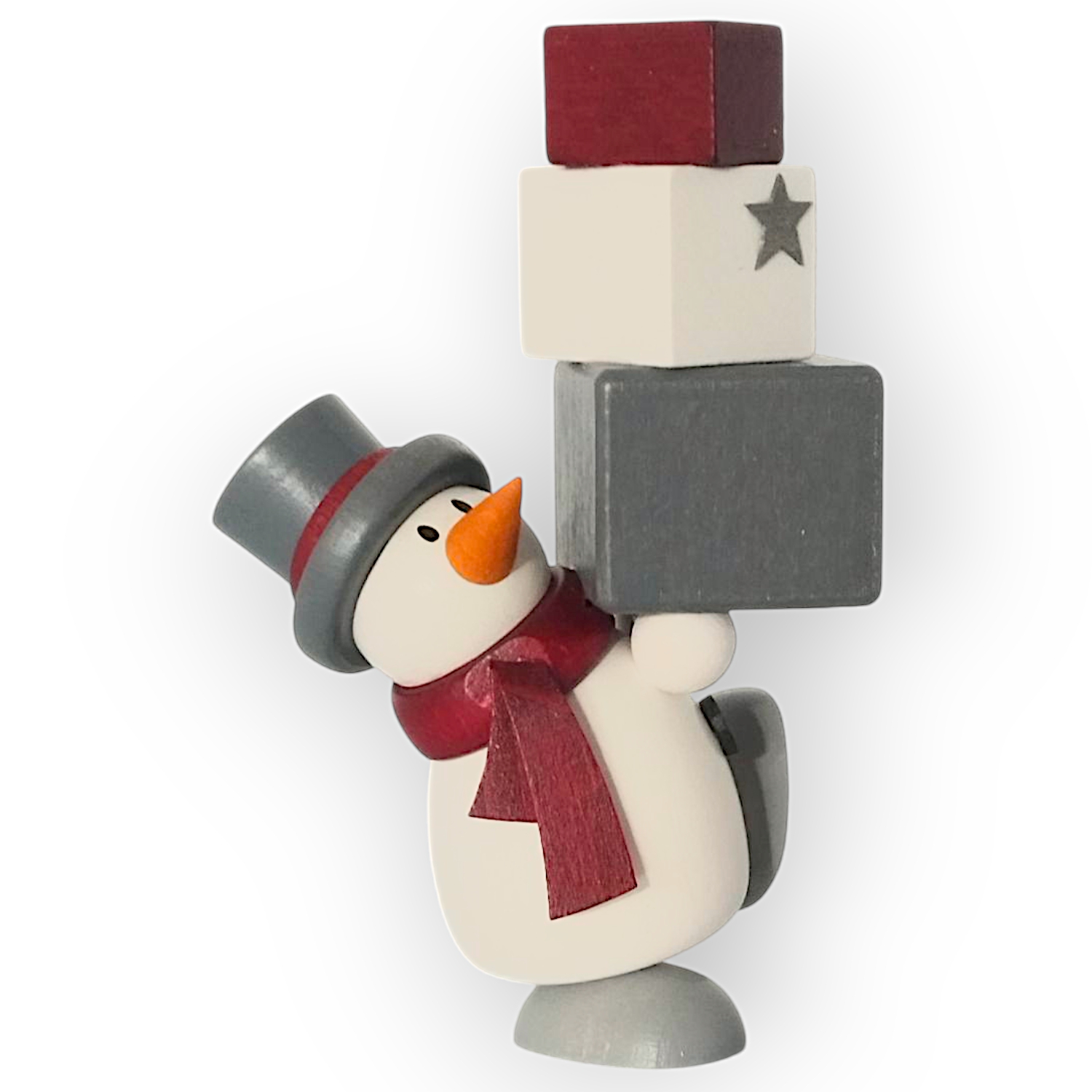 Otto mit Geschenkestapel