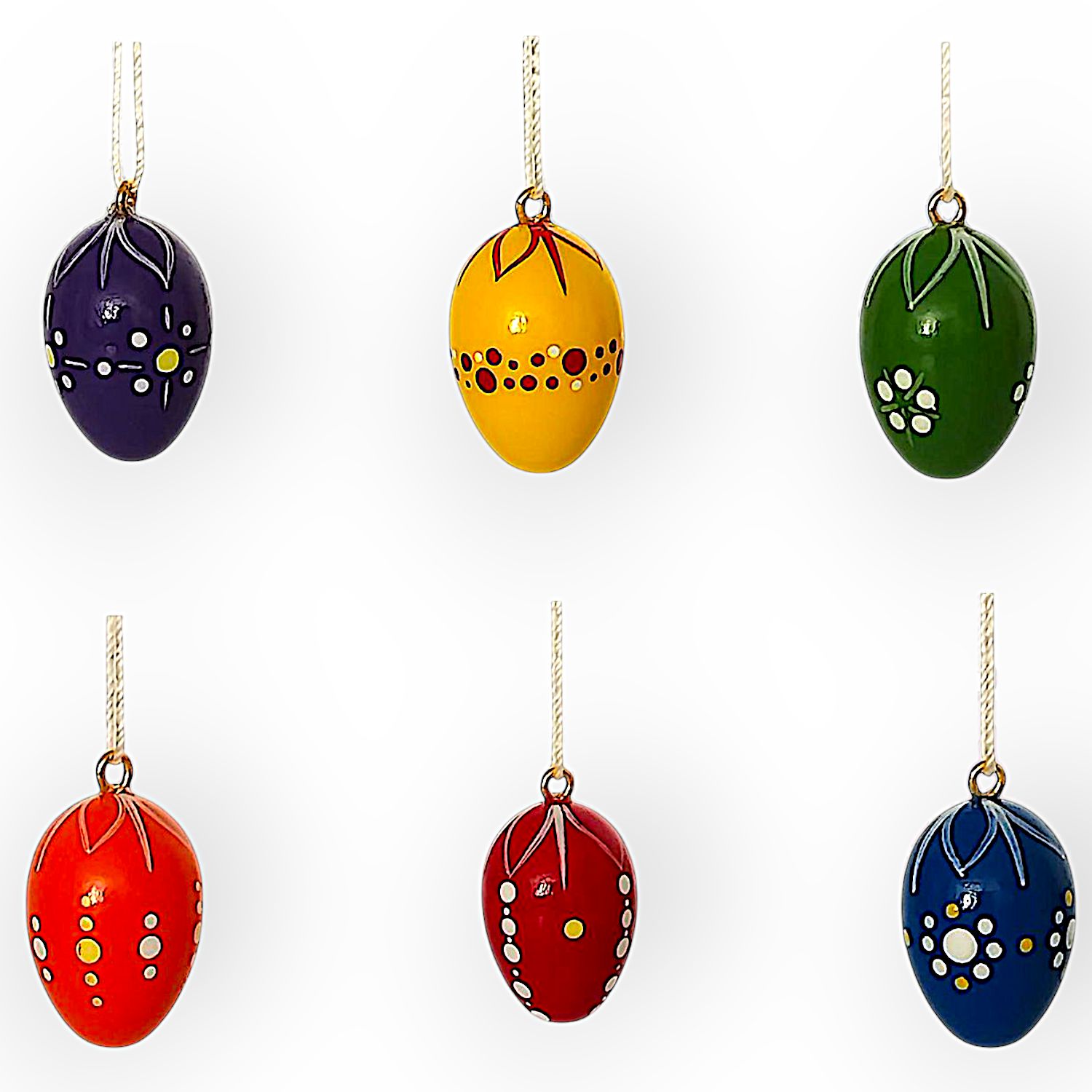 Behang Ostereier 6-tlg, Set 2