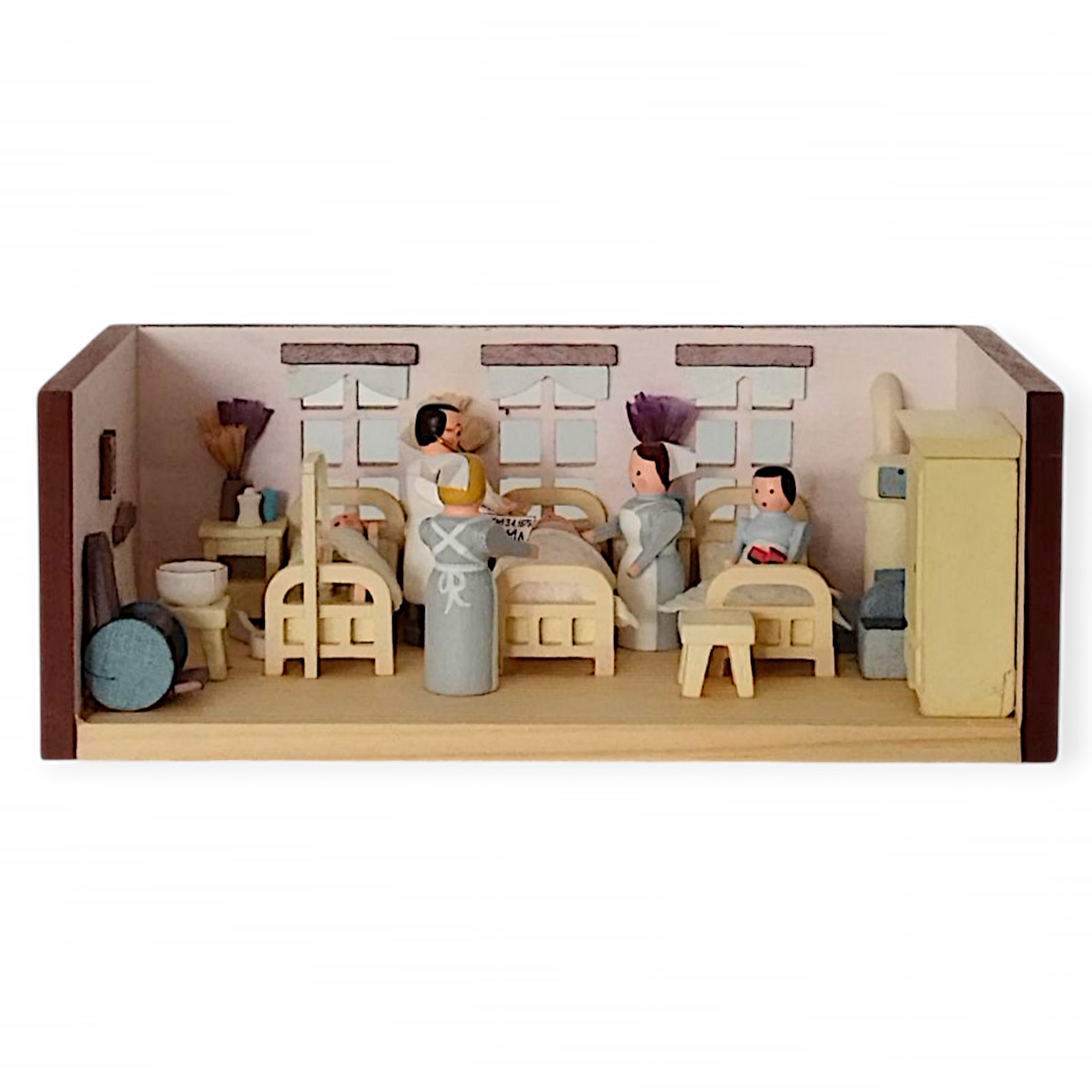 Miniaturstube Krankenstube