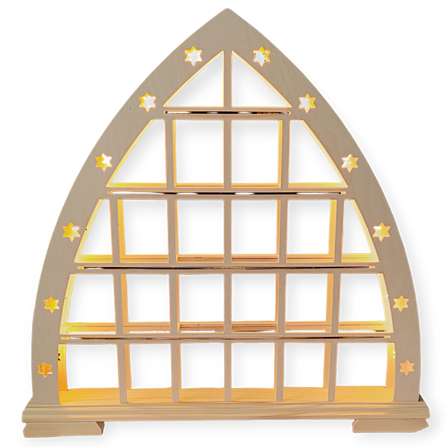 Lichterspitze Adventskalender, gotisch