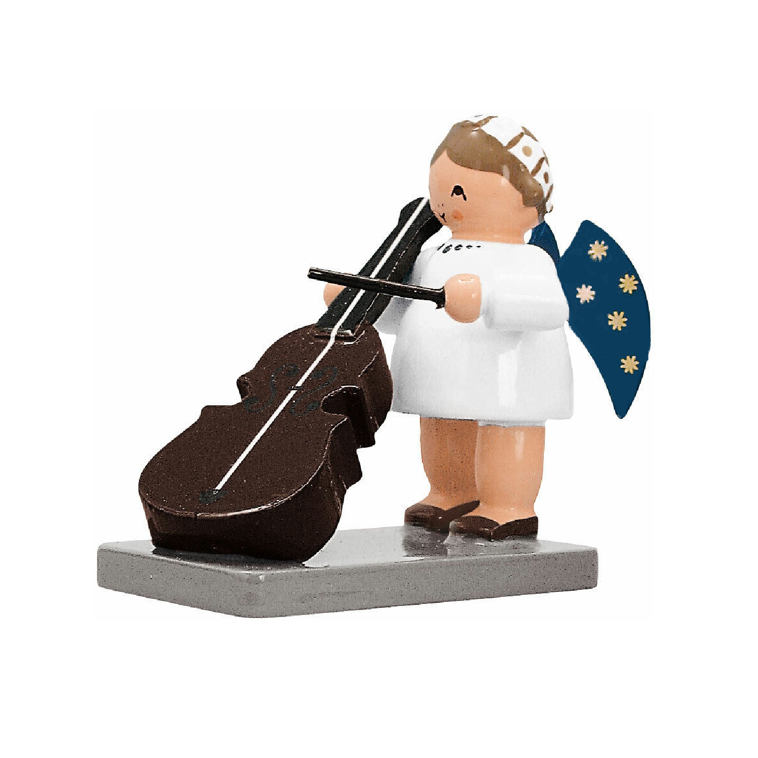 Engel mit Bassgeige