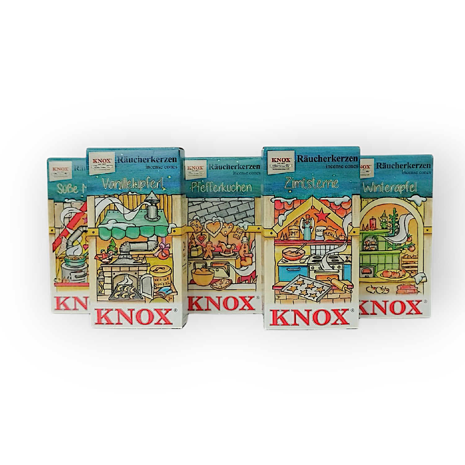 Knox Räucherkerzen Weihnachtsbäckerei