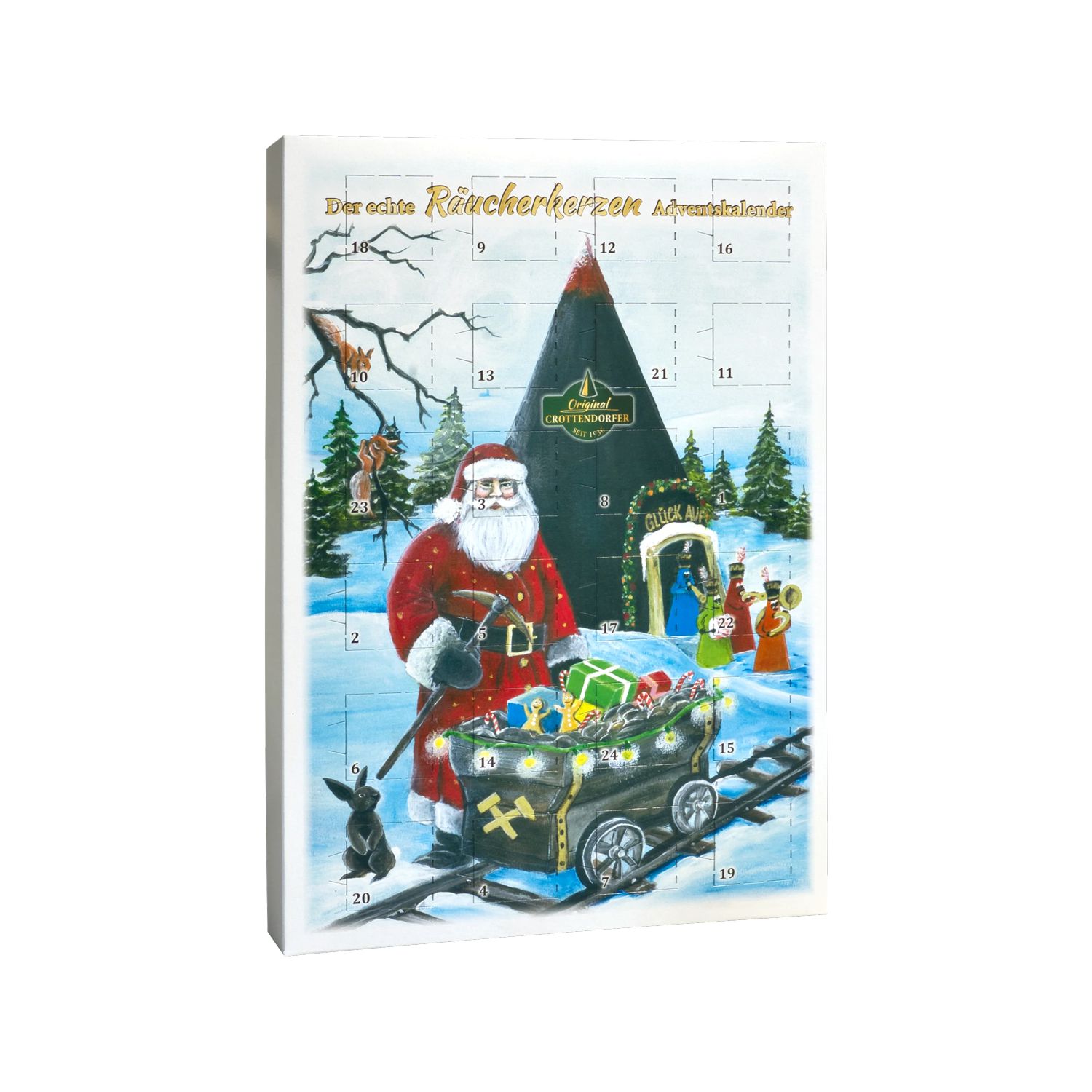 Crottendorfer Räucherkerzen Adventskalender 2025