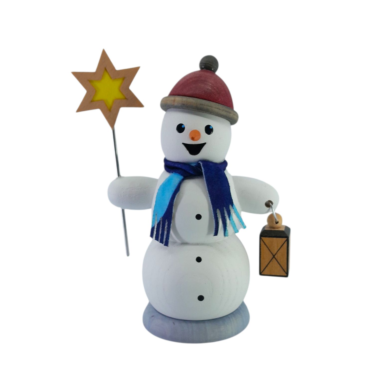 Räuchermann Schneemann Sternsinger