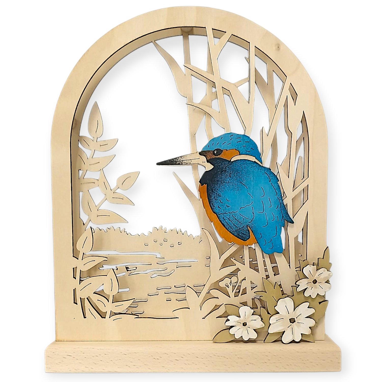 Romantikleuchte Eisvogel